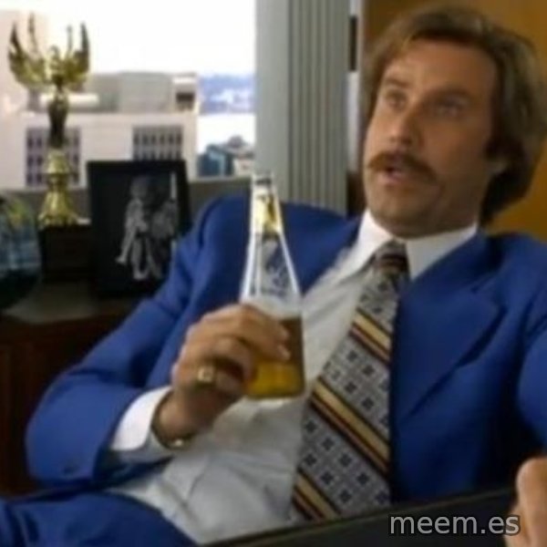 That escalated quickly-Ron Burgundy meme template