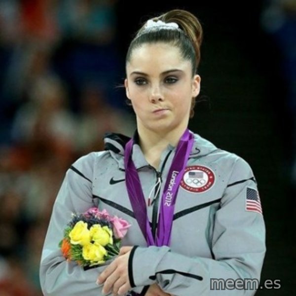 McKayla Maroney Not Impressed meme template