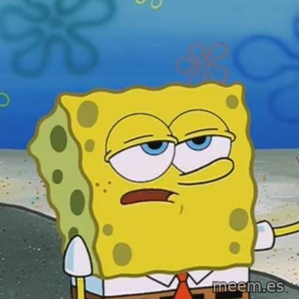 I'll have you know Spongebob meme template