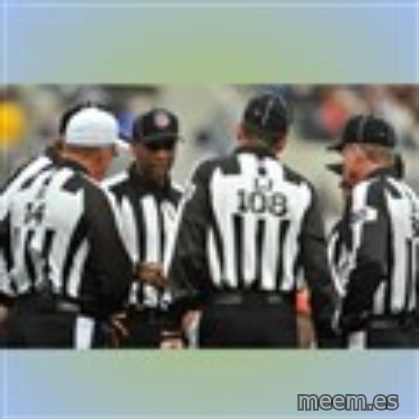 NFL Ref Meeting meme template