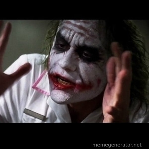 joker mind loss meme template