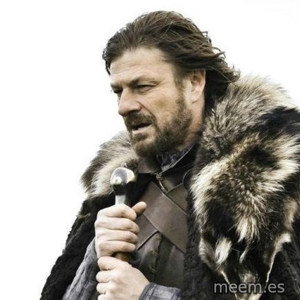 Brace Yourself Winter is Coming. meme template