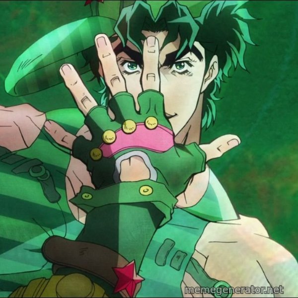 JoJo's Pose meme template